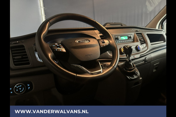 Ford Transit Custom 2.0 TDCI 130pk L2H1 Euro6 Airco | LED | Cruisecontrol | Verwarmde voorruit | Parkeersensoren Bijrijdersbank, 2800kg trekvermogen