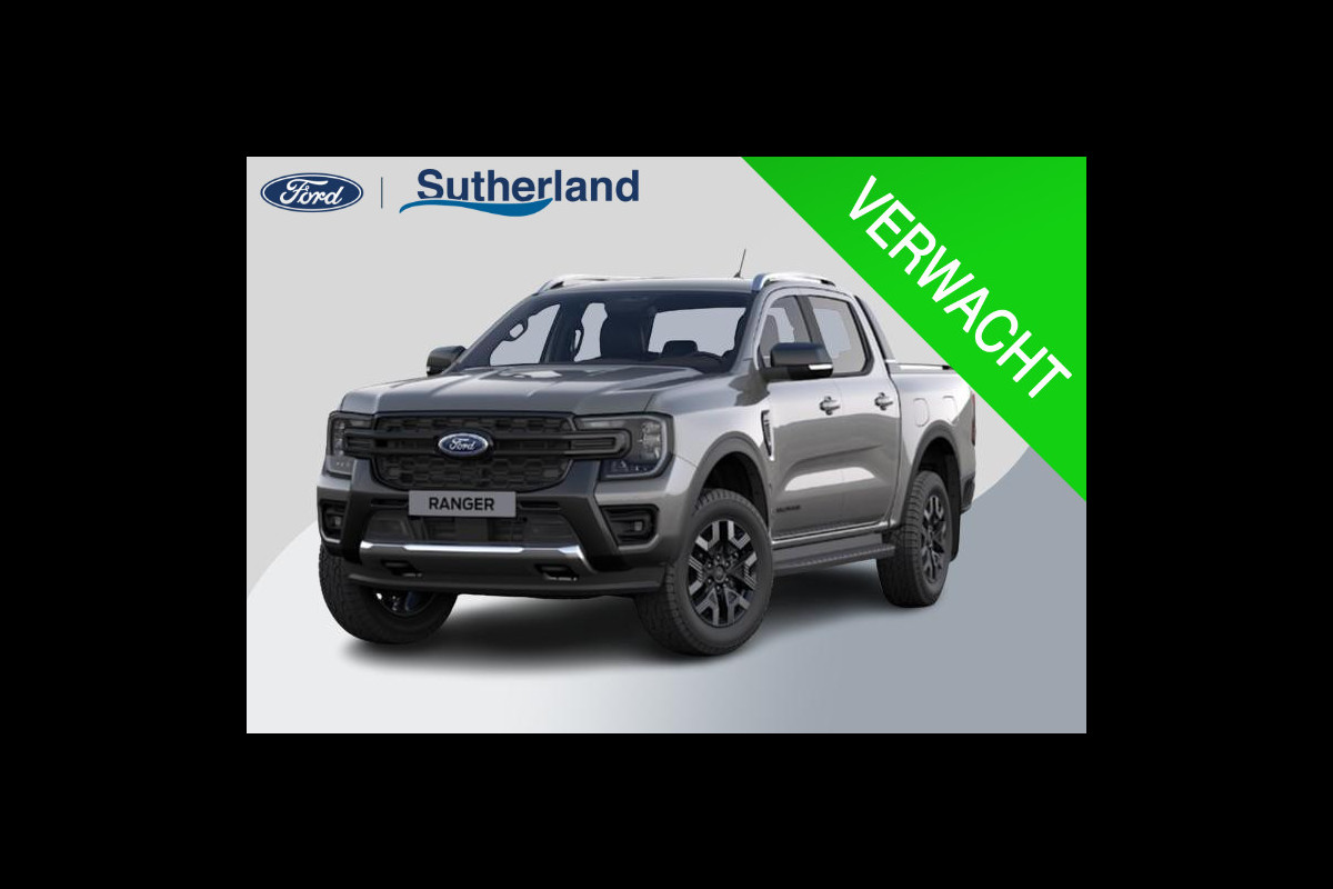 Ford Ranger 2.3 PHEV Wildtrak Double Cab 281pk | 5 persoons! | Technology Pack Plus Trailer | Cargo Area Pack | Power Rollertop | Prijs excl. BTW incl. BPM | laadkabel mode 3 16A