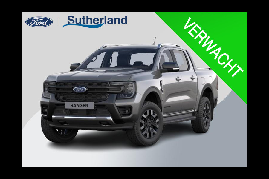 Ford Ranger 2.3 PHEV Wildtrak Double Cab 281pk | 5 persoons! | Technology Pack Plus Trailer | Cargo Area Pack | Power Rollertop | Prijs excl. BTW incl. BPM | laadkabel mode 3 16A