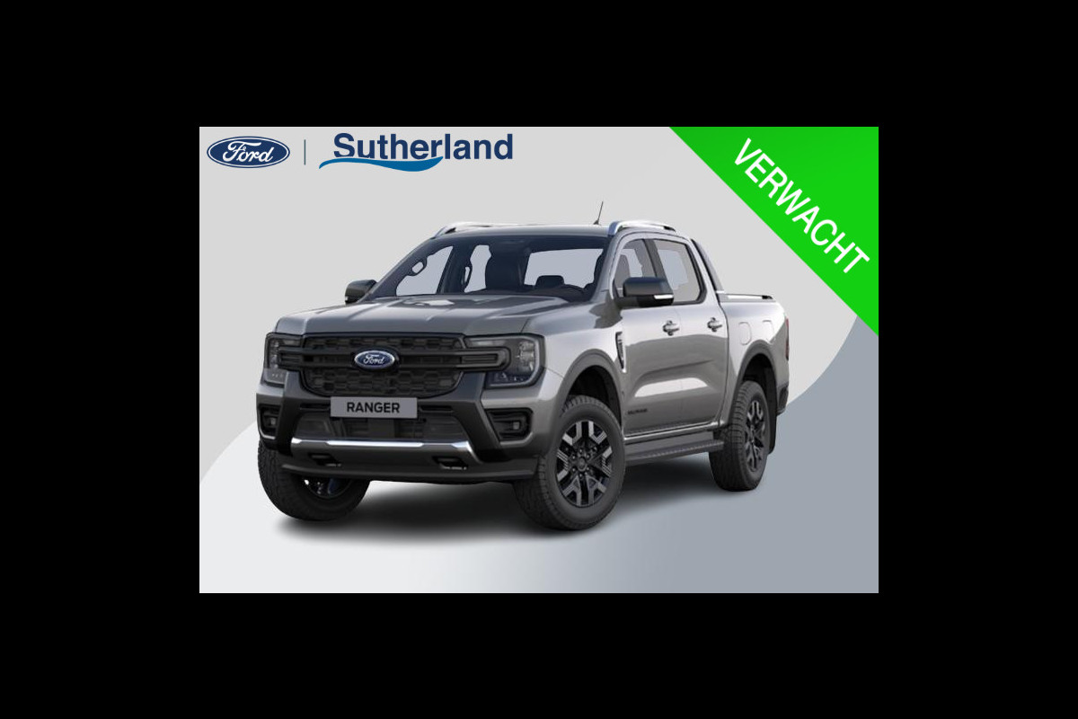 Ford Ranger 2.3 PHEV Wildtrak Double Cab 281pk | 5 persoons! | Technology Pack Plus Trailer | Cargo Area Pack | Power Rollertop | Prijs excl. BTW incl. BPM | laadkabel mode 3 16A