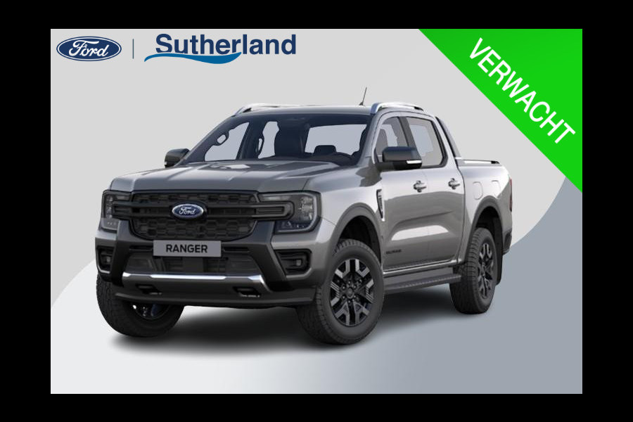 Ford Ranger 2.3 PHEV Wildtrak Double Cab 281pk | 5 persoons! | Technology Pack Plus Trailer | Cargo Area Pack | Power Rollertop | Prijs excl. BTW incl. BPM | laadkabel mode 3 16A