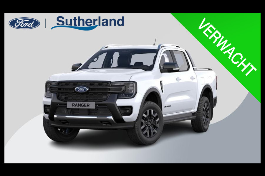 Ford Ranger 2.3 PHEV Wildtrak Double Cab 281pk | 5 persoons! | Technology Pack Plus Trailer | Cargo Area Pack | Power Rollertop | Prijs excl. BTW incl. BPM | laadkabel mode 3 16A