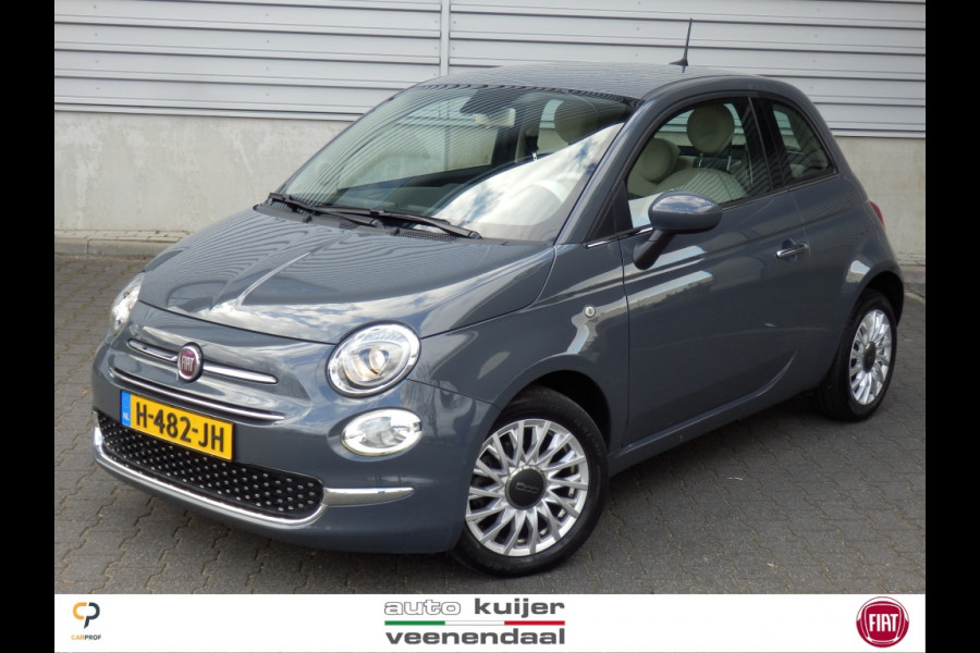 Fiat 500 85pk | Lounge | Airco | Navi | Apple carpl. Andr. Auto |