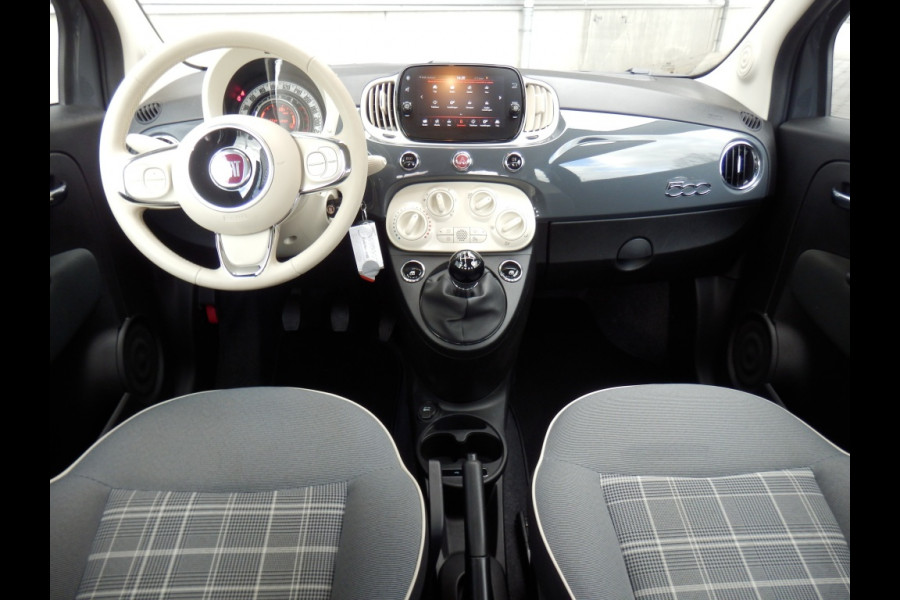 Fiat 500 85pk | Lounge | Airco | Navi | Apple carpl. Andr. Auto |