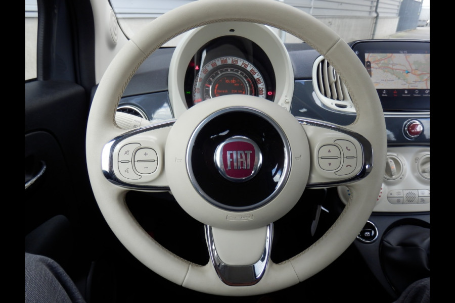 Fiat 500 85pk | Lounge | Airco | Navi | Apple carpl. Andr. Auto |