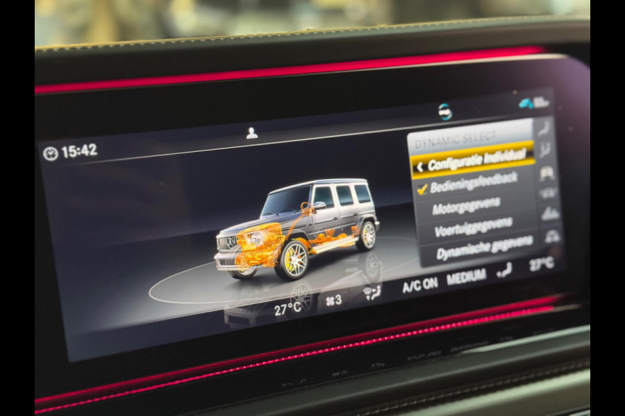 Mercedes-Benz G-Klasse 63 | Magno Black | 360 camera | stoel-massage/ventilatie | Burmester | Alcantara