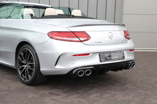 Mercedes-Benz C-Klasse Cabrio AMG 43 4-Matic Aut9 | 390PK | Memory | Carbon | Multibeam | Burmester | Keyles-go | Sfeerverlichting | Air-scarf | Stoelk