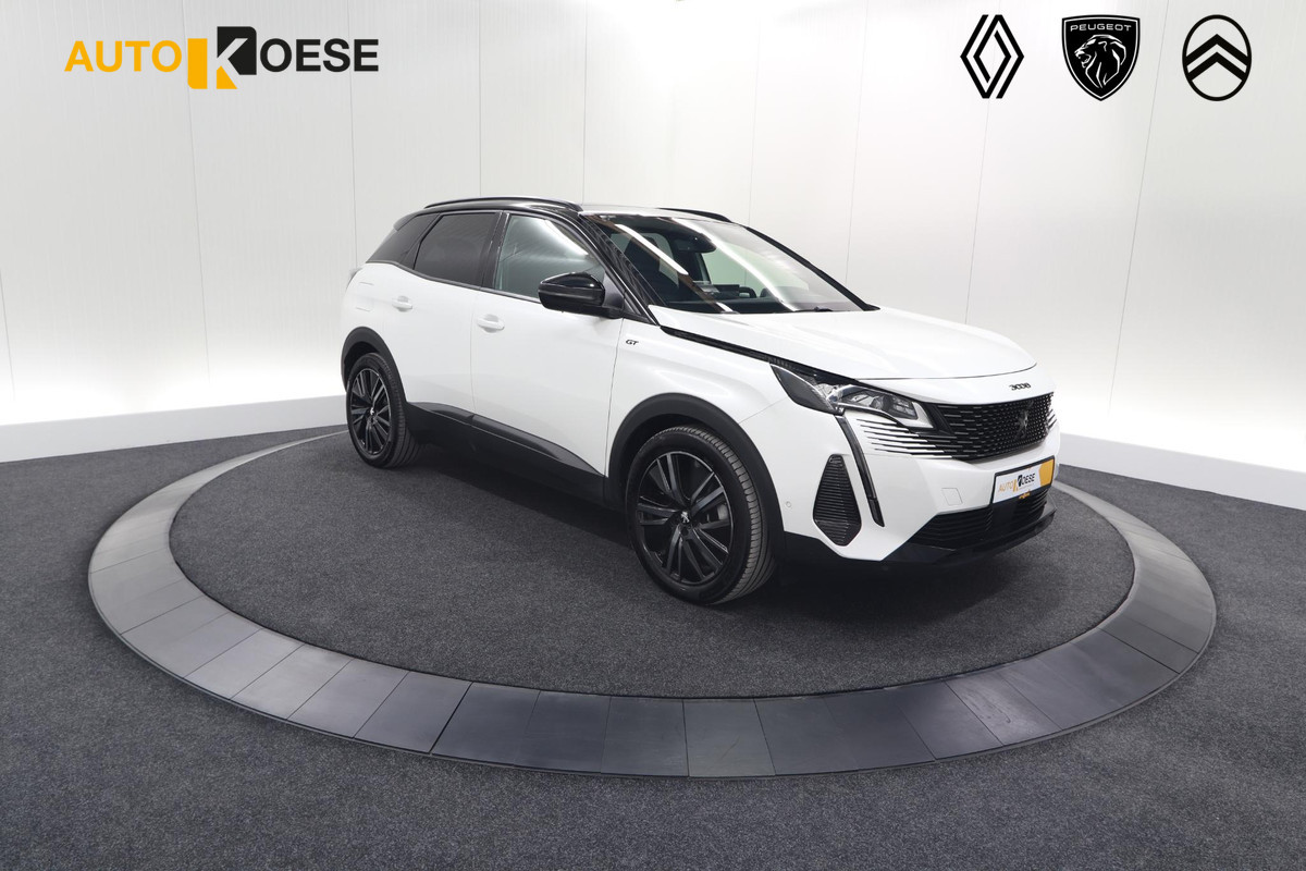 Peugeot 3008 1.6 HYbrid 225 GT | Focal Audio | Elektrisch Panoramadak | Camera | Dodehoekdetectie