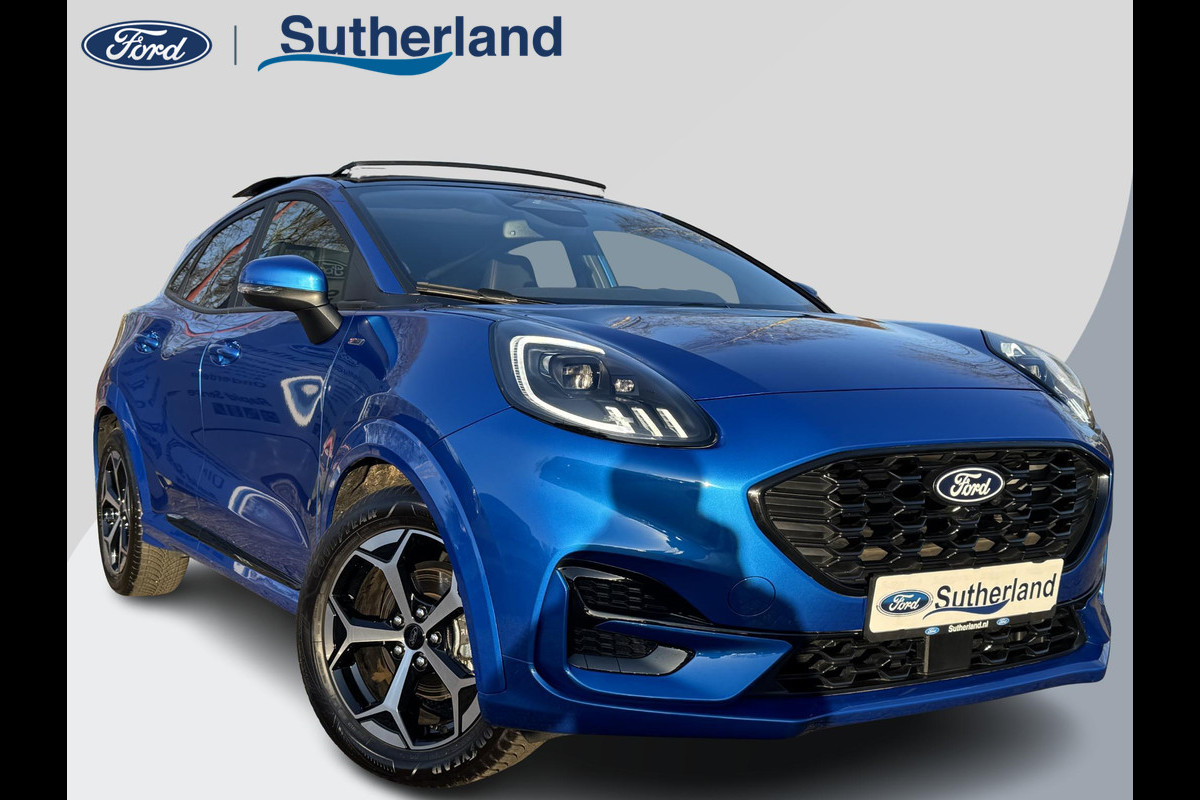 Ford Puma 1.0 EcoBoost Hybrid ST-Line X 155pk | Adaptieve Cruise | Panorama Dak | Winterpack | Verlengde Fabrieks garantie tot 11-2028