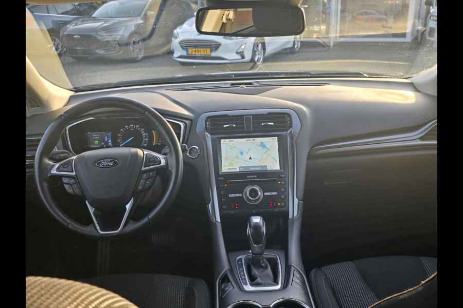 Ford Mondeo Wagon 2.0 IVCT HEV Titanium 187pk Automaat Adaptieve Cruise | SONY Audio | Full LED | Elek Achterklep | Stoelverwarming | Dealer onderhouden