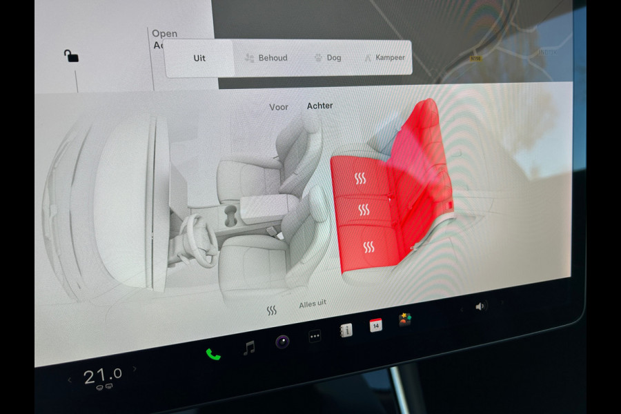 Tesla Model 3 Long Range AWD 75 kWh 90% SOH Trekhaak Zwart / Zwart Rijklaarprijs!