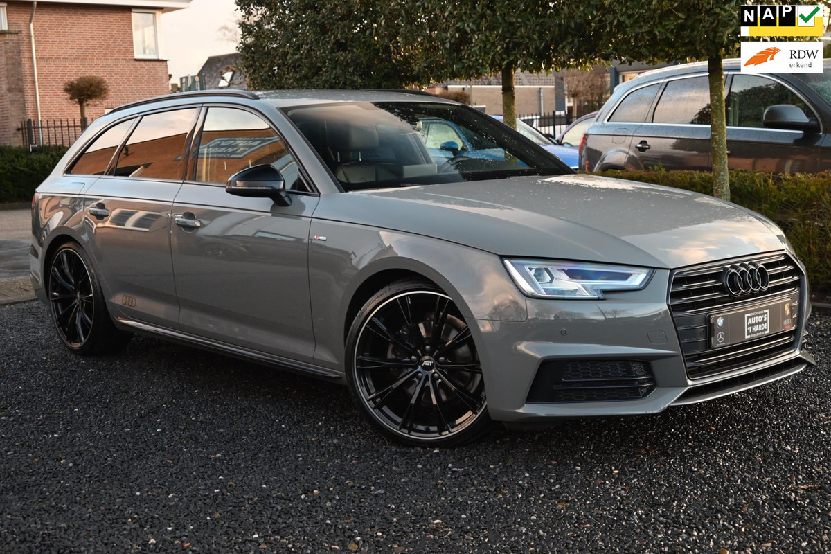 Audi A4 Avant 2.0 TFSI MHEV Sport S Line Black Edition 190 PK Aut. LED Leder 20'' ABT