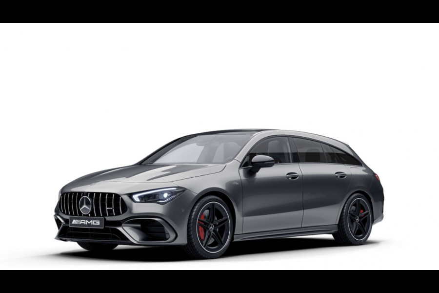 Mercedes-Benz CLA-Klasse Shooting Brake AMG 45 S 4MATIC+ 422pk | Wordt verwacht | Panoramadak | ACC | Burmester | 360 Camera | Multibeam LED | AMG Night Pack |