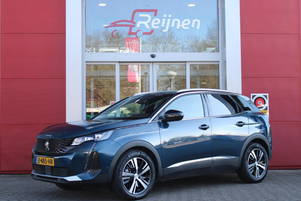 Peugeot 3008 1.2 Hybrid 136PK GT | 360° CAMERA | NAVIGATIE | ADAPTIVE CRUISE CONTROL | APPLE CARPLAY/ANDROID AUTO | CLIMATE CONTROL | 18" LICHTMETALEN VELGEN | DODEHOEK DETECTIE | KEYLESS ENTRY/START | FULL LED KOPLAMPEN | PARKEERSENSOREN VOOR EN ACHTER | DAB+ RADIO | LANE ASSIST |