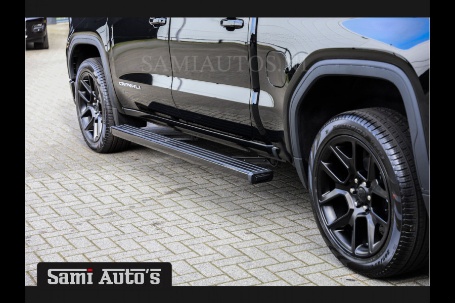 GMC Sierra Denali 6.2 V8 | HUD | 360CAMERA | HEAD-UP | APPLE CARPLAY | VIRTUAL COCKPIT |  BLACK LEDER | | FULL OPTION | DUBBELE CABINE | 5 PERSOONS | PICK UP | VOORRAAD NR 431569