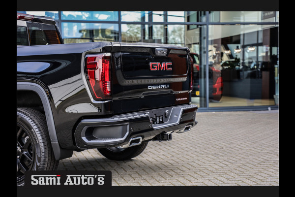 GMC Sierra Denali 6.2 V8 | HUD | 360CAMERA | HEAD-UP | APPLE CARPLAY | VIRTUAL COCKPIT |  BLACK LEDER | | FULL OPTION | DUBBELE CABINE | 5 PERSOONS | PICK UP | VOORRAAD NR 431569