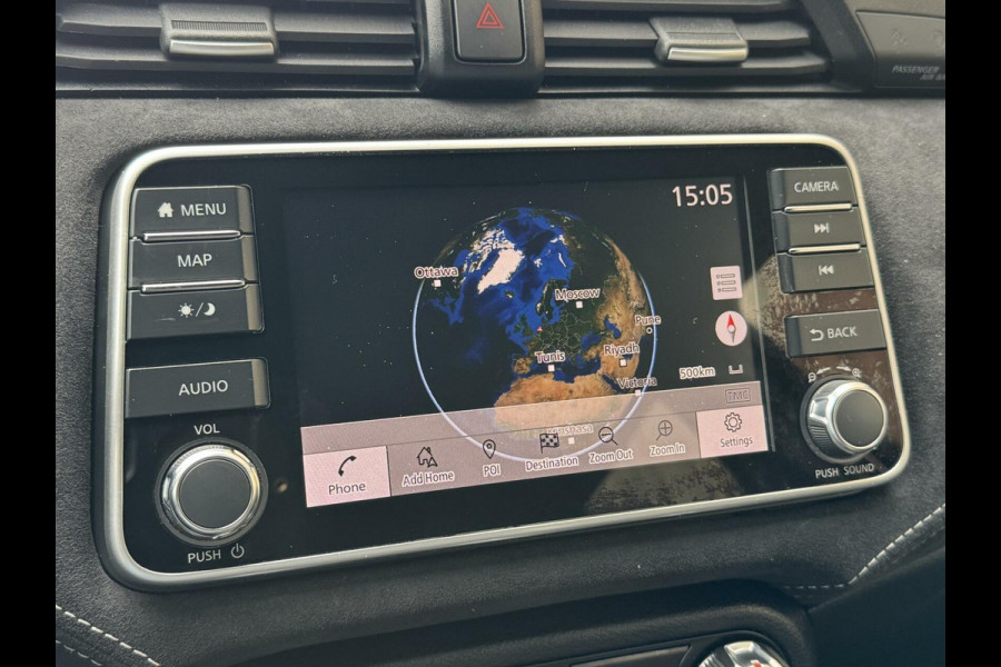 Nissan Micra 1.0 IG-T N-Sport Automaat | Navigatie | Apple Carplay | Leer/alcantara | Keyless entry&start | Cruise control | Parkeersensoren