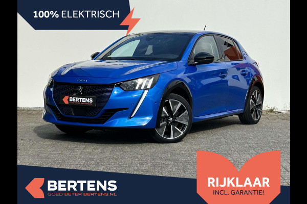 Peugeot e-208 EV GT Pack 50 kWh | 3-fase | Panorama dak | Zeer compleet!|