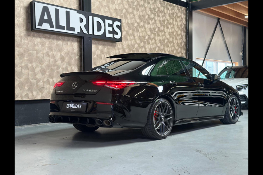 Mercedes-Benz CLA-Klasse AMG 45 S 4MATIC+ Premium Plus aero | kuipstoelen | pano | memory | Burmester