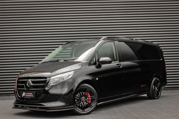 Mercedes-Benz Vito 119 CDI L3 SELECT LANG LEDEREN BEKLEDING / BPM VRIJ / FULL BLACK / VERLAAGD / AMG / APPLE CARPLAY / FULL OPTIE