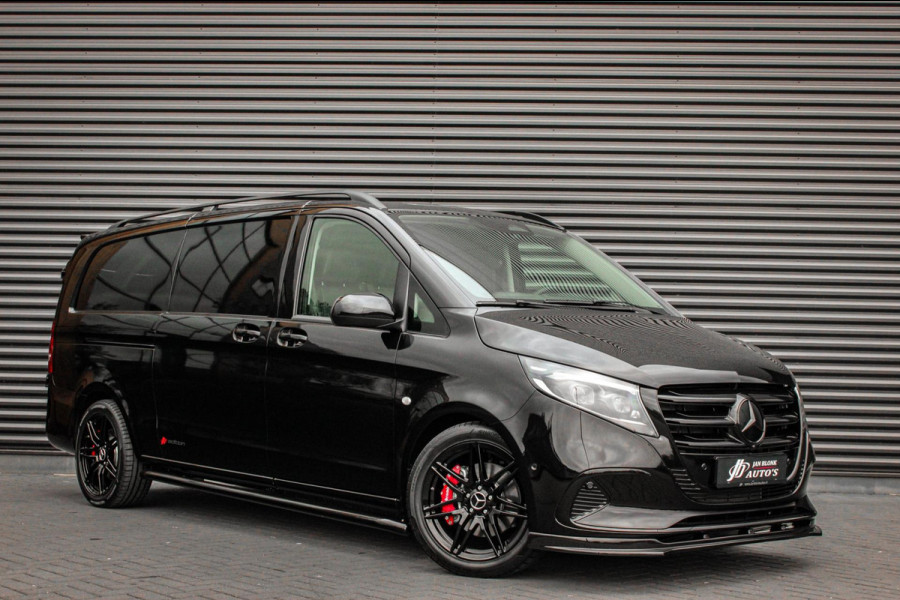 Mercedes-Benz Vito 119 CDI L3 SELECT LANG LEDEREN BEKLEDING / BPM VRIJ / FULL BLACK / VERLAAGD / AMG / APPLE CARPLAY / FULL OPTIE