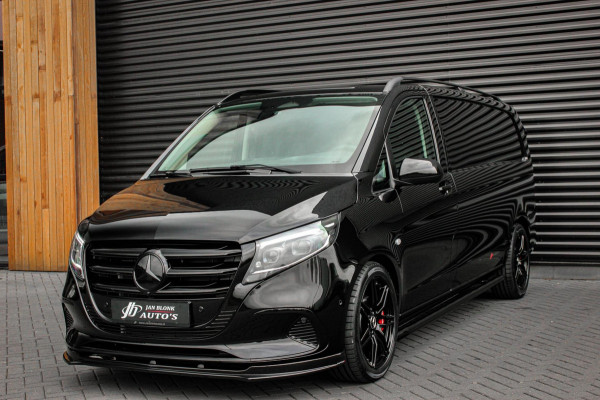 Mercedes-Benz Vito 119 CDI L3 SELECT LANG LEDEREN BEKLEDING / BPM VRIJ / FULL BLACK / VERLAAGD / AMG / APPLE CARPLAY / FULL OPTIE