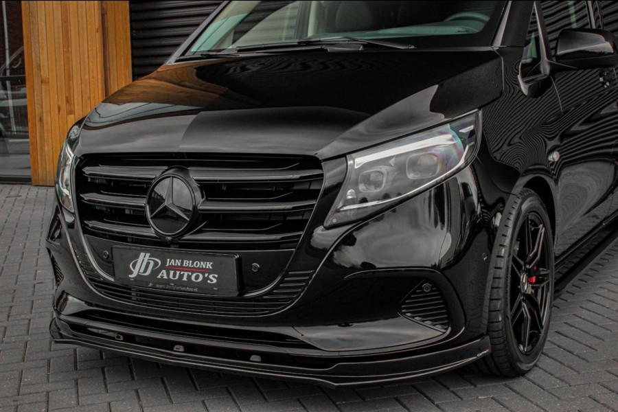 Mercedes-Benz Vito 119 CDI L3 SELECT LANG LEDEREN BEKLEDING / BPM VRIJ / FULL BLACK / VERLAAGD / AMG / APPLE CARPLAY / FULL OPTIE