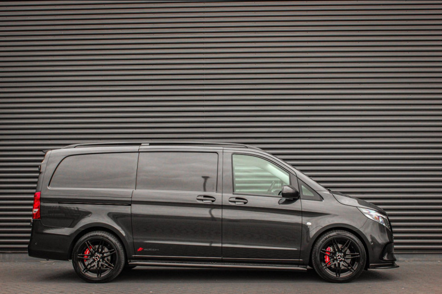 Mercedes-Benz Vito 116 CDI L2 SELECT LANG LEDEREN BEKLEDING / 2XSCHUIFDEUR / BPM VRIJ / VERLAAGD / AMG / APPLE CARPLAY / FULLBLACK