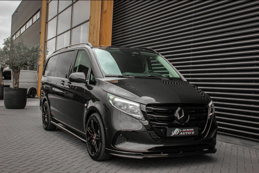 Mercedes-Benz Vito 116 CDI L2 SELECT LANG LEDEREN BEKLEDING / 2XSCHUIFDEUR / BPM VRIJ / VERLAAGD / AMG / APPLE CARPLAY / FULLBLACK