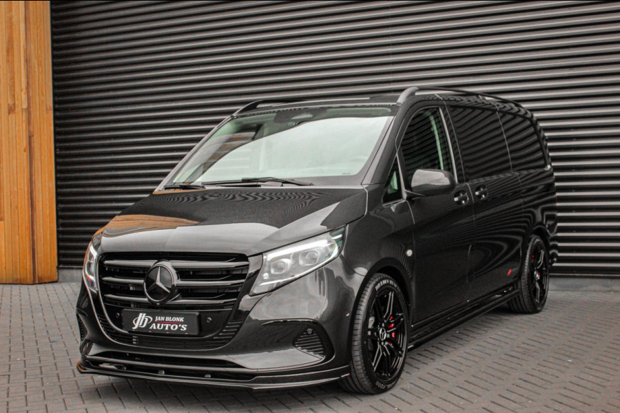 Mercedes-Benz Vito 116 CDI L2 SELECT LANG LEDEREN BEKLEDING / 2XSCHUIFDEUR / BPM VRIJ / VERLAAGD / AMG / APPLE CARPLAY / FULLBLACK