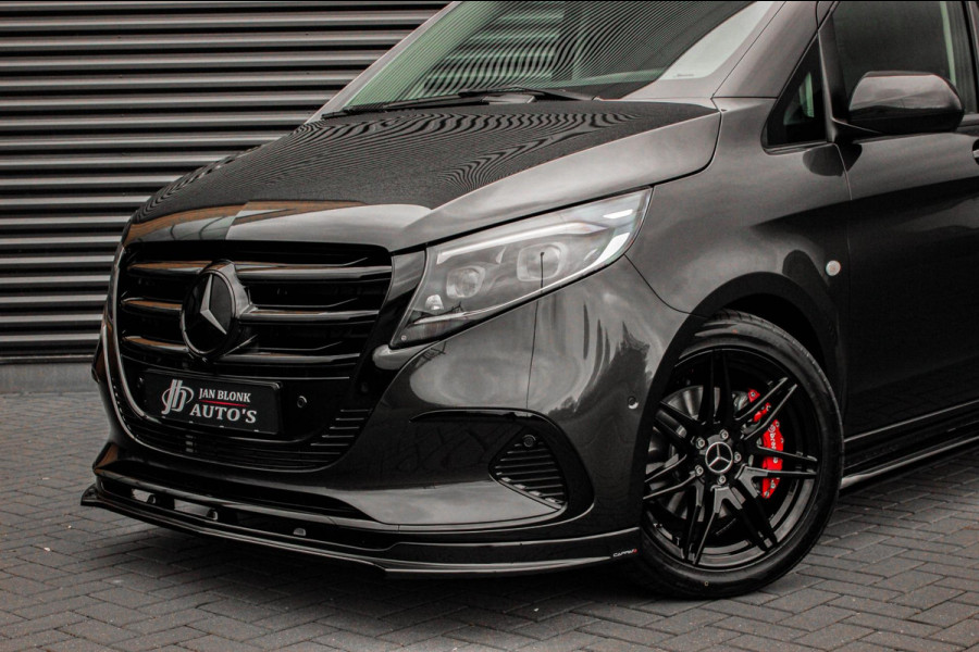 Mercedes-Benz Vito 116 CDI L2 SELECT LANG LEDEREN BEKLEDING / 2XSCHUIFDEUR / BPM VRIJ / VERLAAGD / AMG / APPLE CARPLAY / FULLBLACK