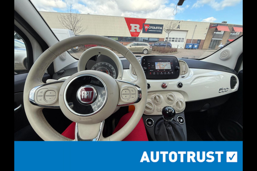 Fiat 500 1.0 Hybrid Lounge l Navi l PDC l met APK geleverd!