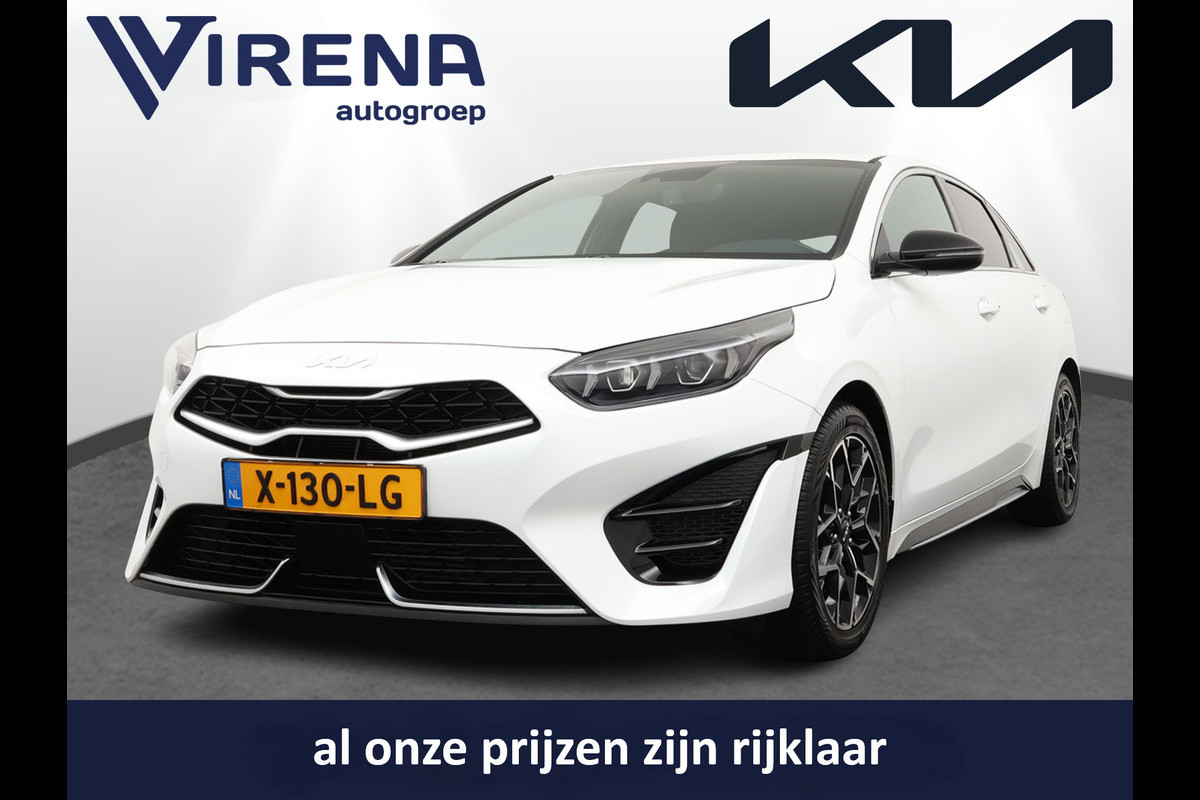 Kia ProCeed 1.5 T-GDi GT-Line LED Koplampen - Adaptief Cruise Control - Navigatie- Climate Control - Apple/Android Carplay - - Fabrieksgarantie tot 14-12-2030