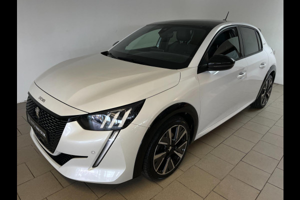 Peugeot 208 1.2 PureTech GT Pack 130PK AUTOMAAT AIRCO CLIMA NAVI ZWART DAK CRUISE SPORTINT PRIVACY GLAS PARELMOER NIEUWSTAAT