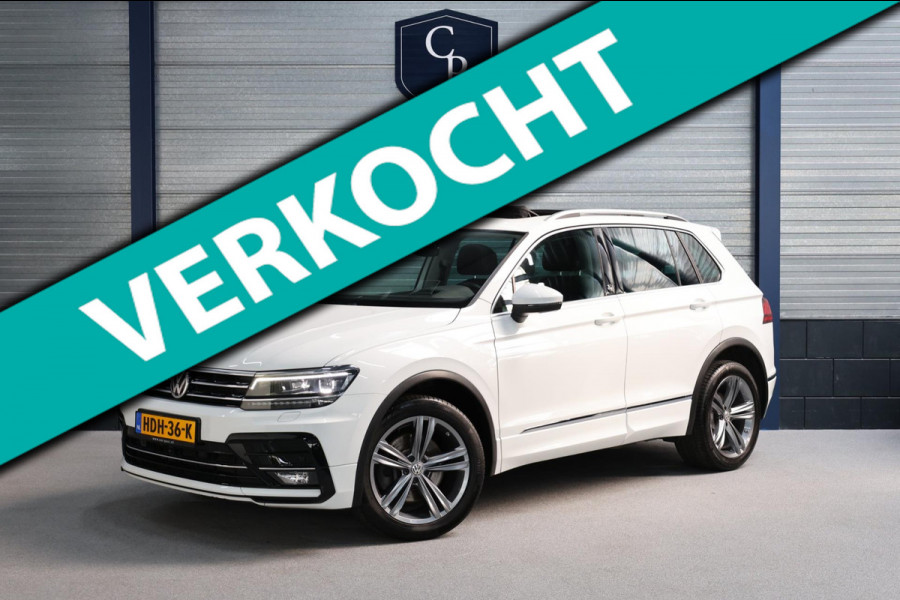 Volkswagen Tiguan 2.0 TSI 4Motion Sound R-line 180+PK LED/VIRTUAL/S.VERWARMING/LMV/360 CAM/ACC/ECC/12 MND GARANTIE!