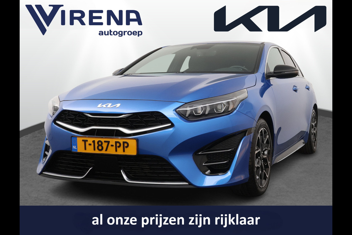 Kia ProCeed 1.5 T-GDi GT-Line - LED-verlichting - LM-Velgen - Navigatie - Camera - Adaptieve Cruise Control - Climate Control - Dodehoekdetectie - Fabrieksgarantie Tot 2030