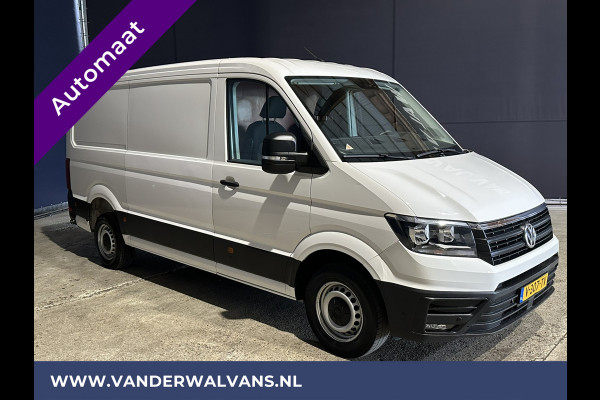 Volkswagen Crafter 35 2.0 TDI 141pk Automaat L3H2 L2H1 Euro6 Airco | Camera | Navigatie | 3000kg trekhaak | Apple Carplay Android Auto, Cruiseconrol, Parkeersensoren, Chauffeursstoel