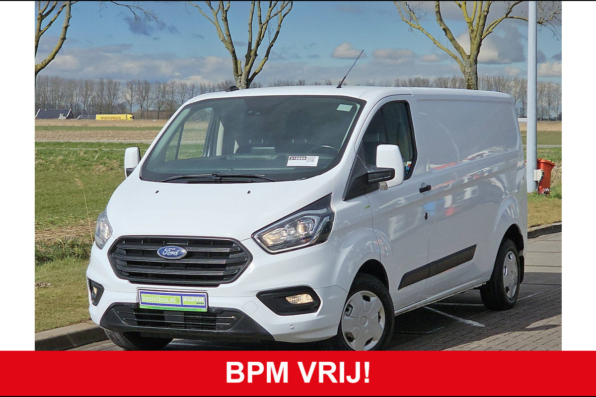 Ford Transit 2.0 TDCI L2H1 Navi Euro6 Airco Euo6 3-Zits Oh-Historie 1e Eigenaar!