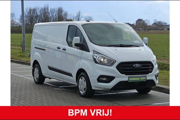 Ford Transit 2.0 TDCI L2H1 Navi Euro6 Airco Euo6 3-Zits Oh-Historie 1e Eigenaar!