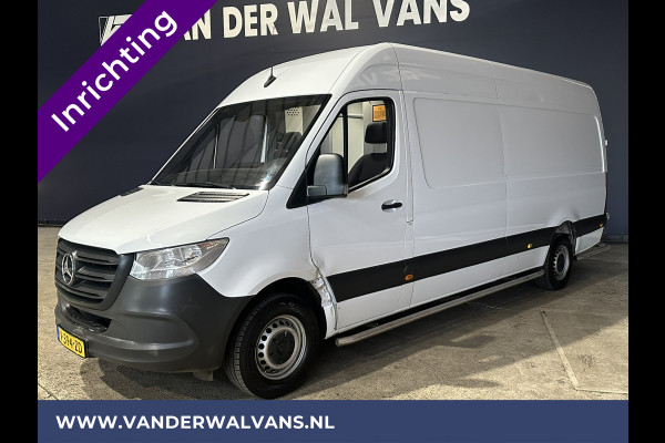 Mercedes-Benz Sprinter 311 CDI Automaat L3H2 *Post NL inrichting* Euro6 Airco | Camera sidebars, 270 graden achterdeuren, schappen, doorloopdeur