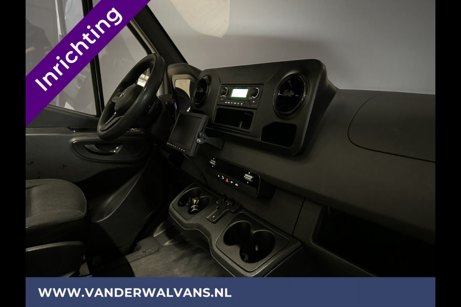 Mercedes-Benz Sprinter 311 CDI Automaat L3H2 *Post NL inrichting* Euro6 Airco | Camera sidebars, 270 graden achterdeuren, schappen, doorloopdeur