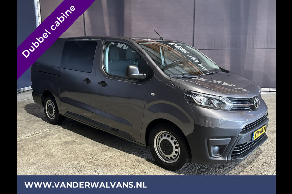 Toyota ProAce 2.0 D-4D 145pk L3H1 Dubbele Cabine Euro6 Airco | 6-Zits | Navigatie | Apple Carplay | Android Auto Cruisecontrol, Parkeersensoren