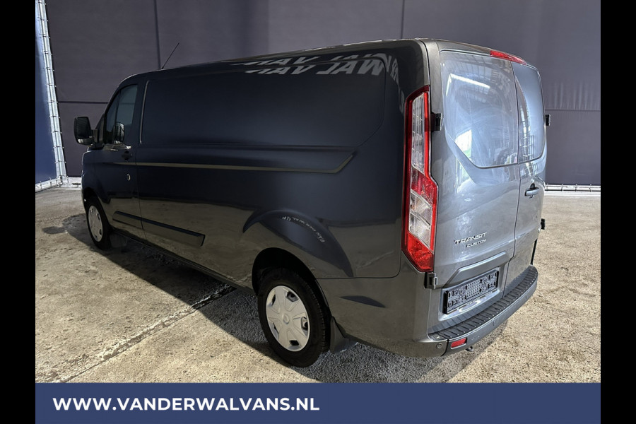 Ford Transit Custom 2.0 TDCI 131pk L2H1 Euro6 Airco | LED | Android Auto | Verwarmde voorruit Cruisecontrol, Parkeersensoren, Bijrijdersbank, 2800kg trekvermogen