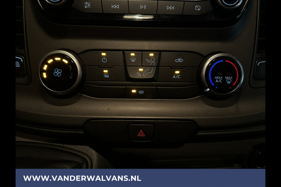 Ford Transit Custom 2.0 TDCI 131pk L2H1 Euro6 Airco | LED | Android Auto | Verwarmde voorruit Cruisecontrol, Parkeersensoren, Bijrijdersbank, 2800kg trekvermogen