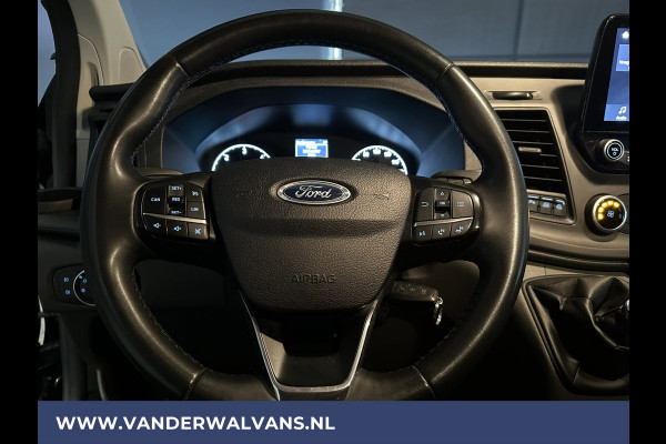 Ford Transit Custom 2.0 TDCI 131pk L2H1 Euro6 Airco | LED | Android Auto | Verwarmde voorruit Cruisecontrol, Parkeersensoren, Bijrijdersbank, 2800kg trekvermogen