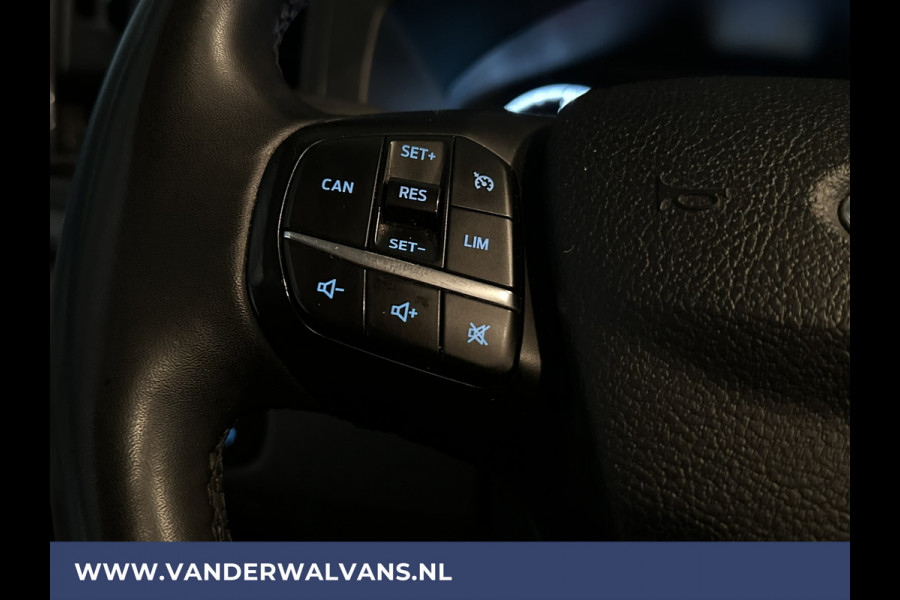 Ford Transit Custom 2.0 TDCI 131pk L2H1 Euro6 Airco | LED | Android Auto | Verwarmde voorruit Cruisecontrol, Parkeersensoren, Bijrijdersbank, 2800kg trekvermogen