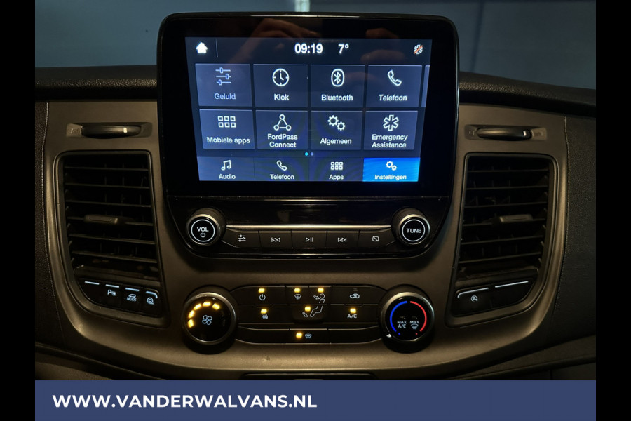 Ford Transit Custom 2.0 TDCI 131pk L2H1 Euro6 Airco | LED | Android Auto | Verwarmde voorruit Cruisecontrol, Parkeersensoren, Bijrijdersbank, 2800kg trekvermogen