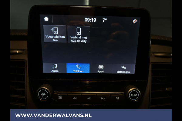 Ford Transit Custom 2.0 TDCI 131pk L2H1 Euro6 Airco | LED | Android Auto | Verwarmde voorruit Cruisecontrol, Parkeersensoren, Bijrijdersbank, 2800kg trekvermogen