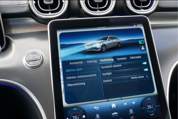 Mercedes-Benz C-Klasse Estate C 300 e AMG Line | HUD Memory Pano Trekhaak Sound 360 Camera