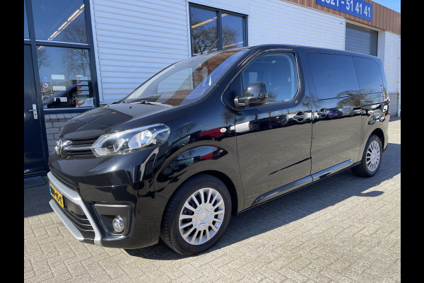 Toyota ProAce Verso 1.6 D-4D 115pk geel kenteken / 8 persoons / euro 6 diesel / € 23.950 incl btw en bpm / panoramadak / airco / cruise / achteruitrijcamera / 2 x schuifdeur !